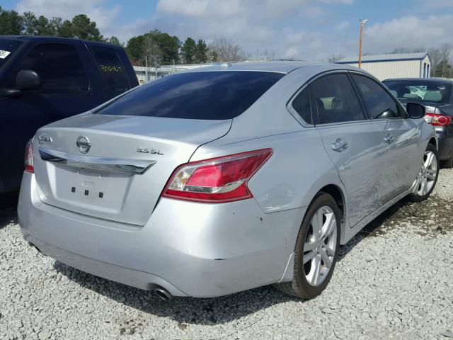 1N4BL3AP1DC248202 - 2013 NISSAN ALTIMA 3.5 SILVER photo 4