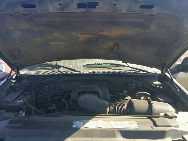 1FTRX18L51KF81301 - 2001 FORD F150 GREEN photo 7