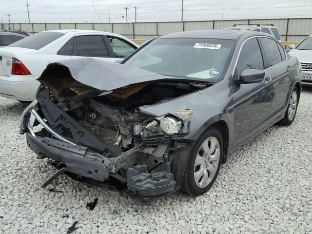 1HGCP26819A052022 - 2009 HONDA ACCORD EXL GRAY photo 2