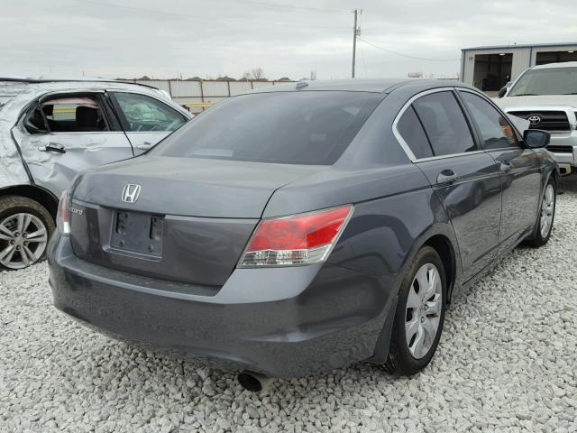 1HGCP26819A052022 - 2009 HONDA ACCORD EXL GRAY photo 4