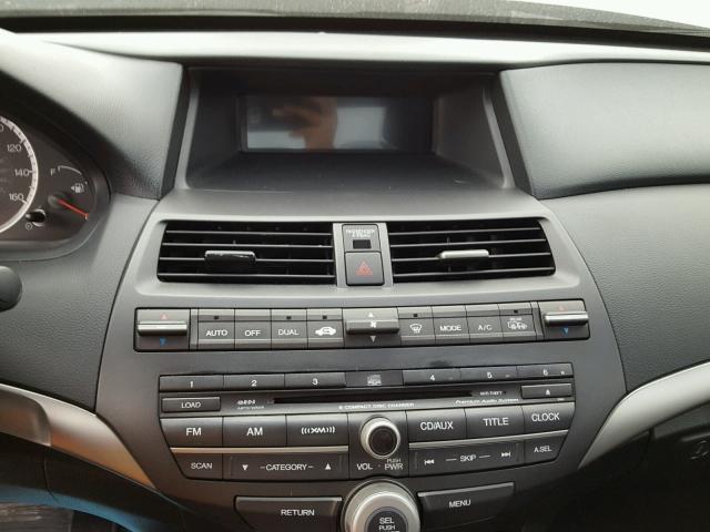 1HGCP26819A052022 - 2009 HONDA ACCORD EXL GRAY photo 9