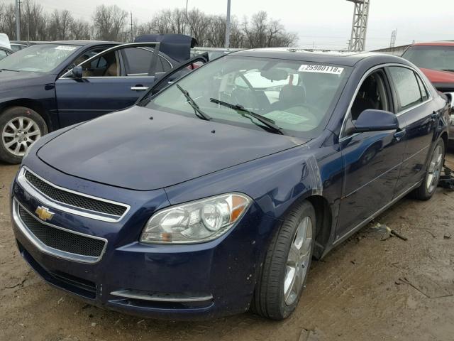 1G1ZH57B29F254669 - 2009 CHEVROLET MALIBU 1LT 蓝色 照片 2