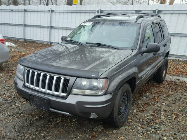 1J4GW48N74C154918 - 2004 JEEP GRAND CHER GRAY photo 9