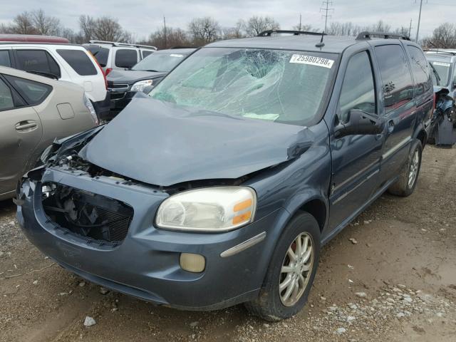 5GADV23L15D257495 - 2005 BUICK TERRAZA CX BLUE photo 2