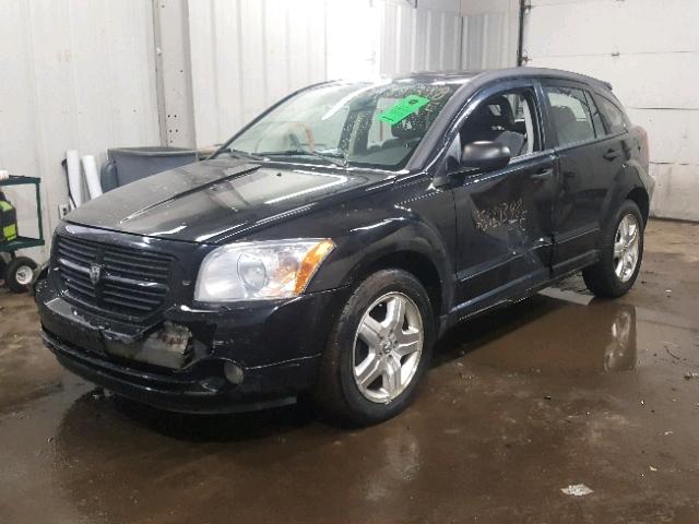 1B3HB48BX7D224648 - 2007 DODGE CALIBER SX BLACK photo 2