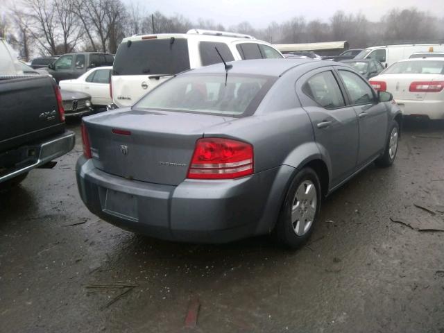 1B3LC46B19N528717 - 2009 DODGE AVENGER SE GREEN photo 4