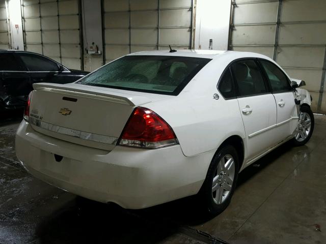 2G1WC58R379142269 - 2007 CHEVROLET IMPALA LT WHITE photo 4