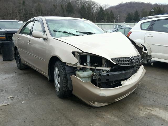 4T1BE32K62U553902 - 2002 TOYOTA CAMRY LE GOLD photo 1