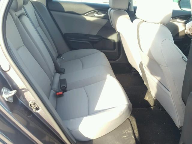 19XFC2F70HE204334 - 2017 HONDA CIVIC EX ნაცრისფერი ფოტო 6