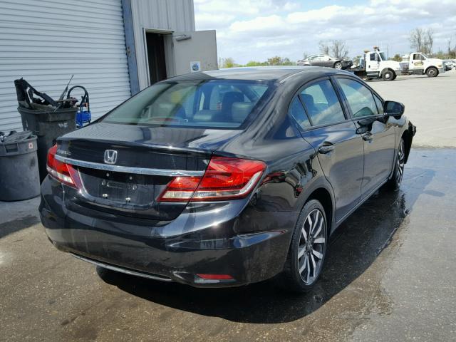 19XFB2F91FE080270 - 2015 HONDA CIVIC EXL 黑色 照片 4