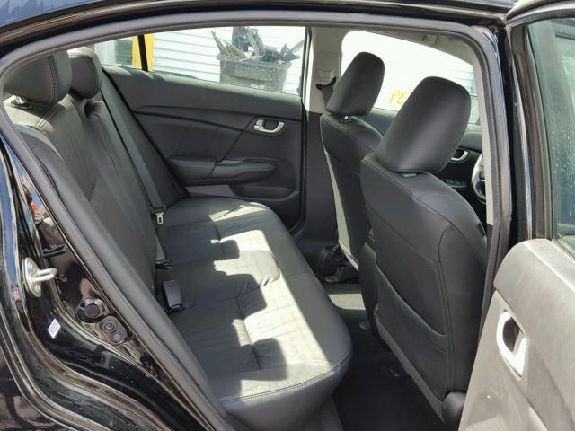 19XFB2F91FE080270 - 2015 HONDA CIVIC EXL 黑色 照片 6