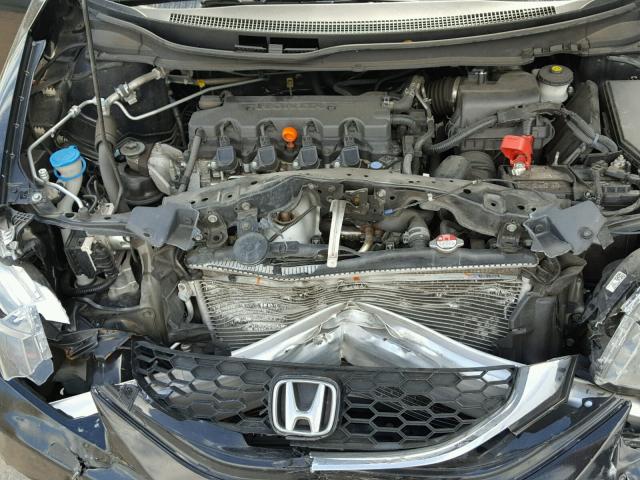 19XFB2F91FE080270 - 2015 HONDA CIVIC EXL BLACK photo 7