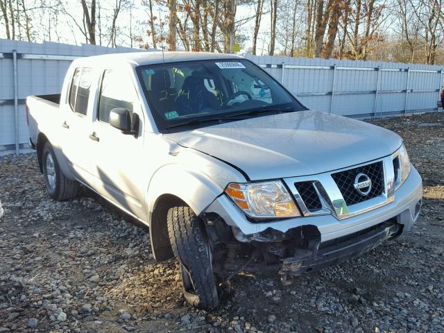 1N6AD0EVXCC475782 - 2012 NISSAN FRONTIER S SILVER photo 1
