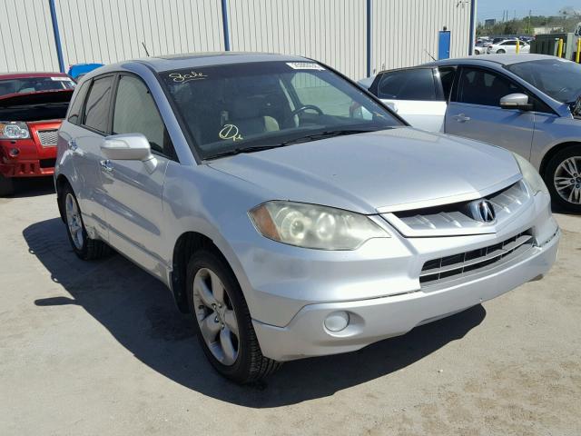 5J8TB18527A008328 - 2007 ACURA RDX TECHNO SILVER photo 1