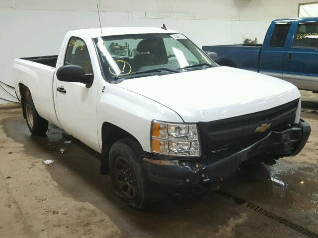 1GCEC14X78Z293896 - 2008 CHEVROLET SILVERADO WHITE photo 1