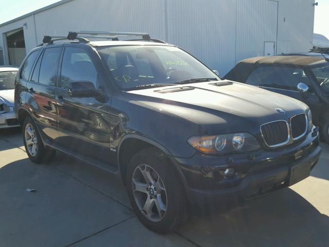 5UXFA13516LY39875 - 2006 BMW X5 3.0I BLACK photo 1