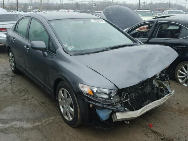 2HGFA16519H322964 - 2009 HONDA CIVIC LX GRAY photo 1