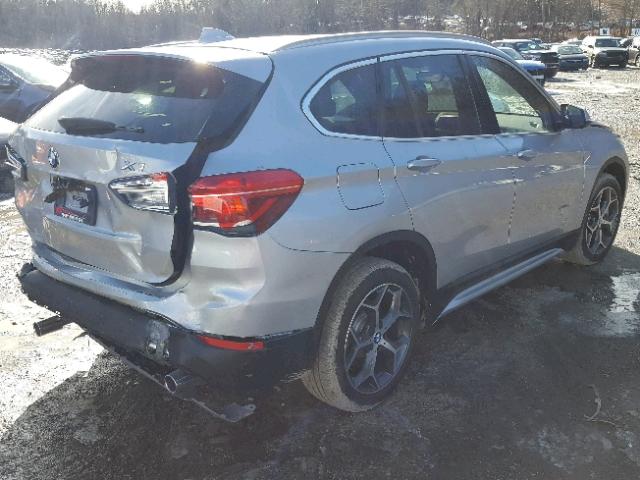 WBXHU7C36J5H39356 - 2018 BMW X1 SDRIVE2 SILVER photo 4