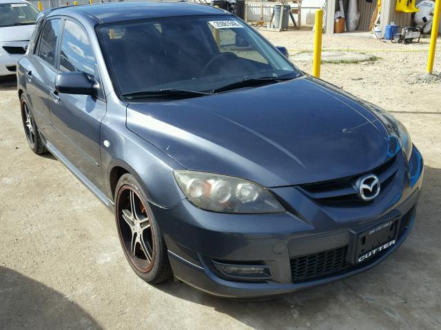 JM1BK34L981113170 - 2008 MAZDA SPEED 3 GRAY photo 1