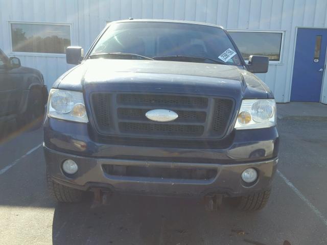 1FTPX14596NA44905 - 2006 FORD F150 BLUE photo 9