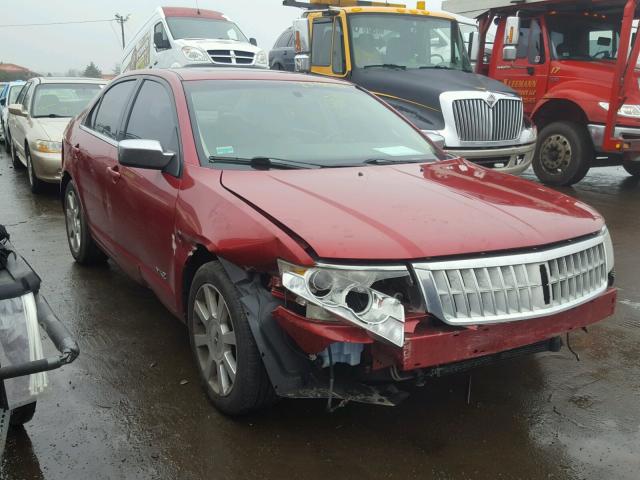 3LNHM28T88R608034 - 2008 LINCOLN MKZ RED photo 1