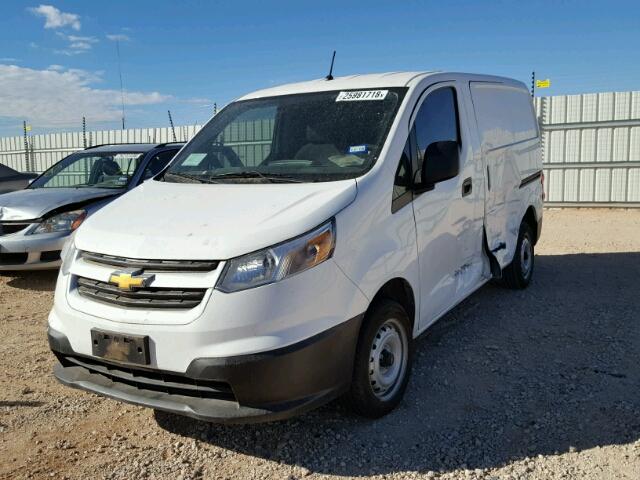 3N63M0YN9FK725239 - 2015 CHEVROLET CITY EXPRE WHITE photo 2