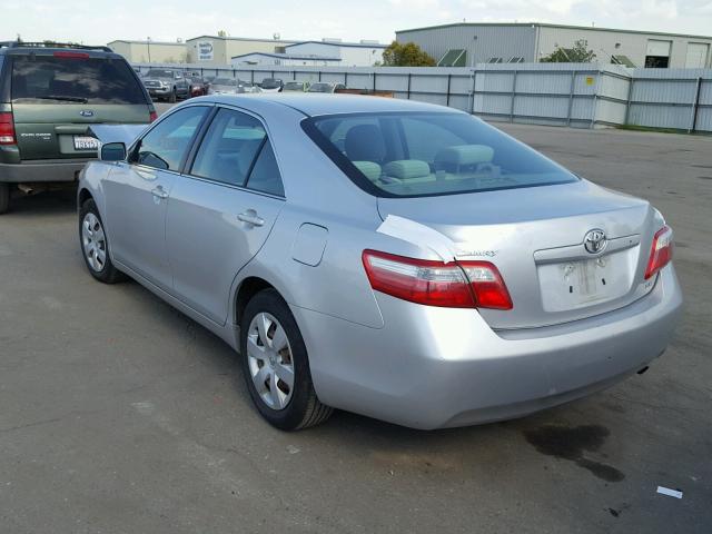 4T1BE46K38U212756 - 2008 TOYOTA CAMRY CE SILVER photo 3