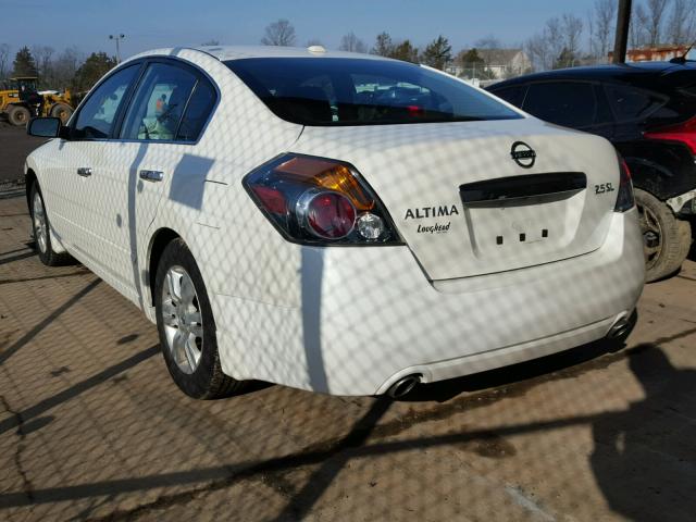 1N4AL2AP6AN547139 - 2010 NISSAN ALTIMA BAS WHITE photo 3