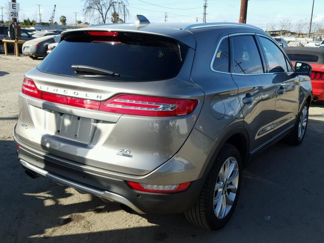 5LMCJ2C96GUJ05217 - 2016 LINCOLN MKC SELECT 金色 照片 4
