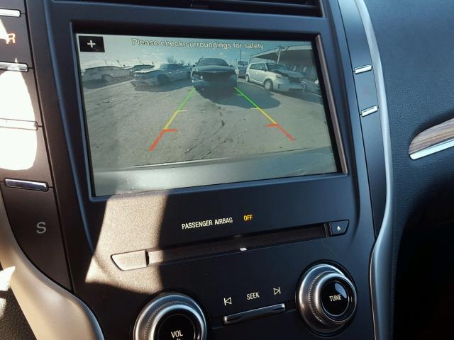 5LMCJ2C96GUJ05217 - 2016 LINCOLN MKC SELECT 金色 照片 9