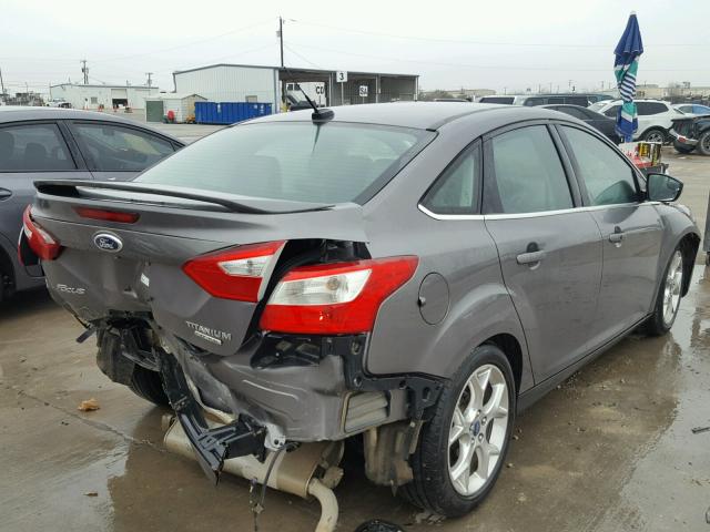 1FADP3J25EL137588 - 2014 FORD FOCUS TITA CHARCOAL photo 4