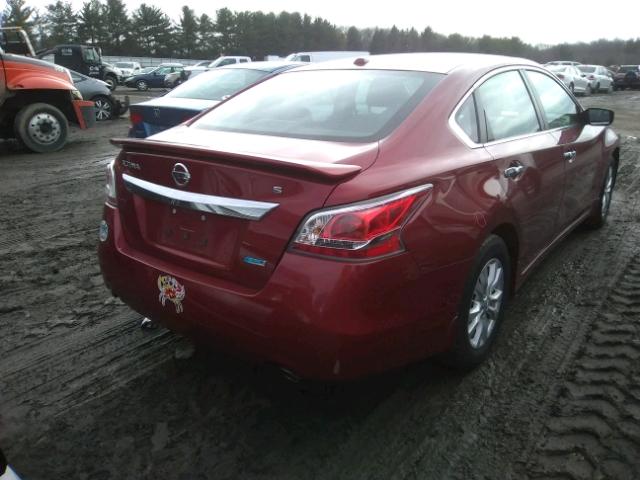 1N4AL3AP2EN334653 - 2014 NISSAN ALTIMA 2.5 RED photo 4