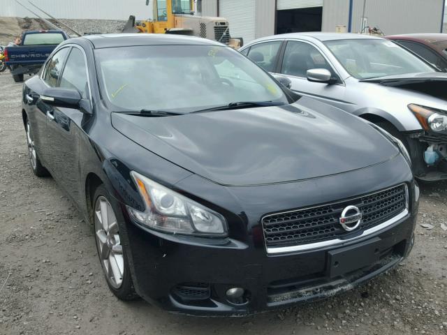 1N4AA5AP3BC834605 - 2011 NISSAN MAXIMA S BLACK photo 1