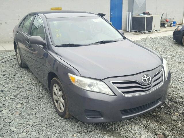 4T1BK3EK5AU106836 - 2010 TOYOTA CAMRY SE GRAY photo 1