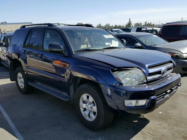 JTEZU14R658023832 - 2005 TOYOTA 4RUNNER SR BLUE photo 1