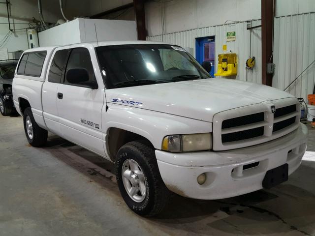 3B7HC12Z5YG124333 - 2000 DODGE RAM 1500 WHITE photo 1