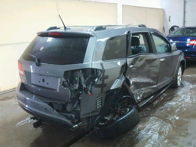 3C4PDCDG1DT533723 - 2013 DODGE JOURNEY CR GRAY photo 4