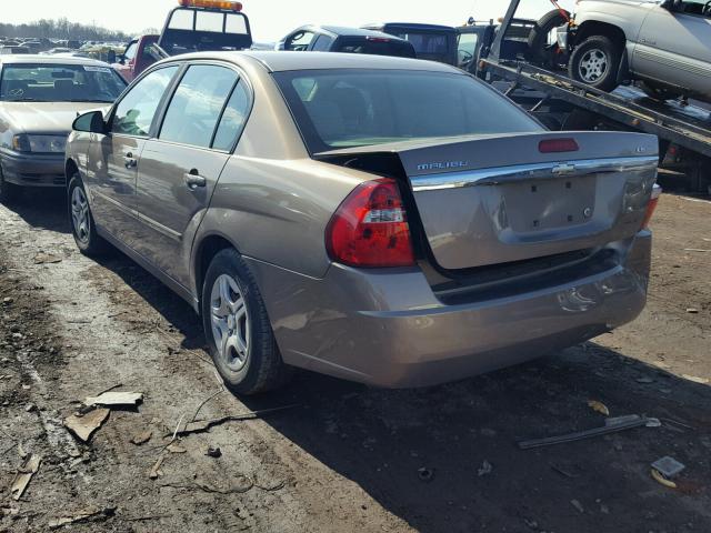 1G1ZS58F47F194975 - 2007 CHEVROLET MALIBU LS ბეჟი ფოტო 3