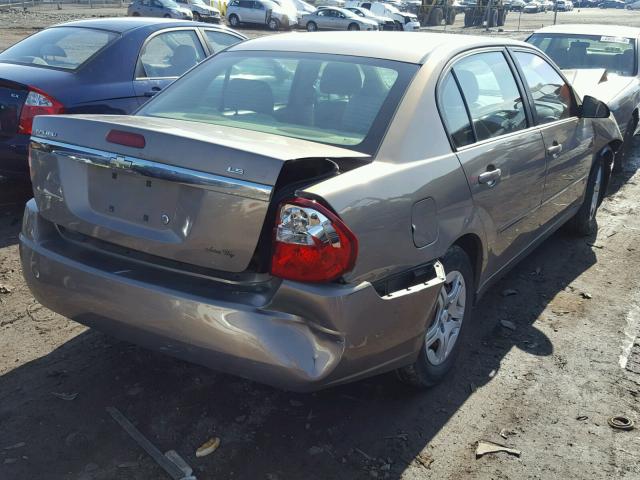 1G1ZS58F47F194975 - 2007 CHEVROLET MALIBU LS ბეჟი ფოტო 4