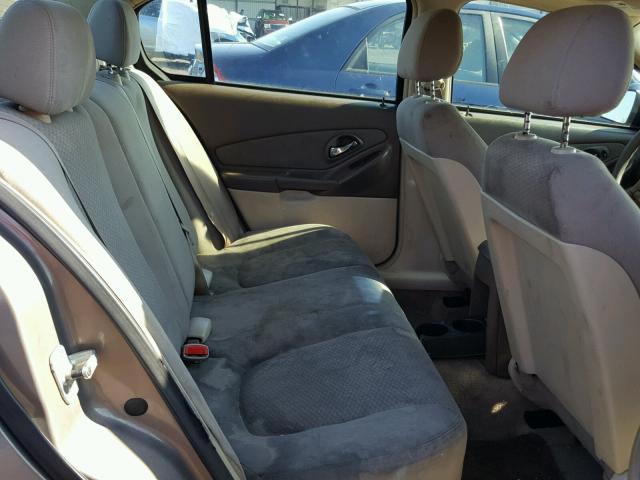 1G1ZS58F47F194975 - 2007 CHEVROLET MALIBU LS ბეჟი ფოტო 6