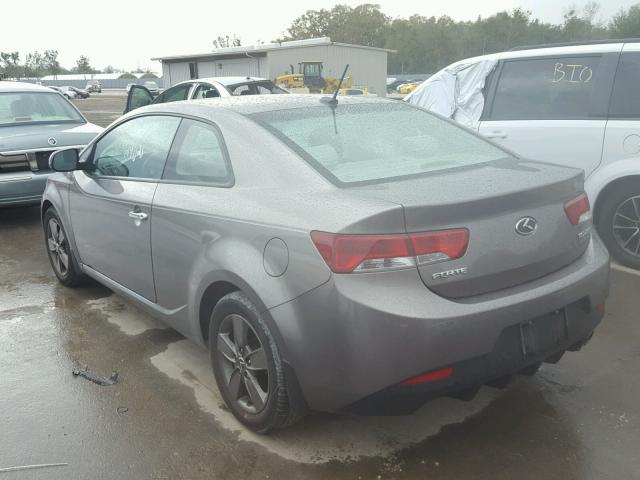 KNAFU6A23C5552727 - 2012 KIA FORTE EX GRAY photo 3