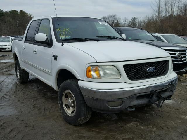 1FTRW08L02KA03962 - 2002 FORD F150 SUPER WHITE photo 1