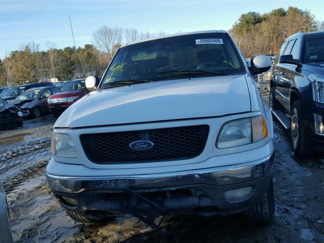 1FTRW08L02KA03962 - 2002 FORD F150 SUPER WHITE photo 9