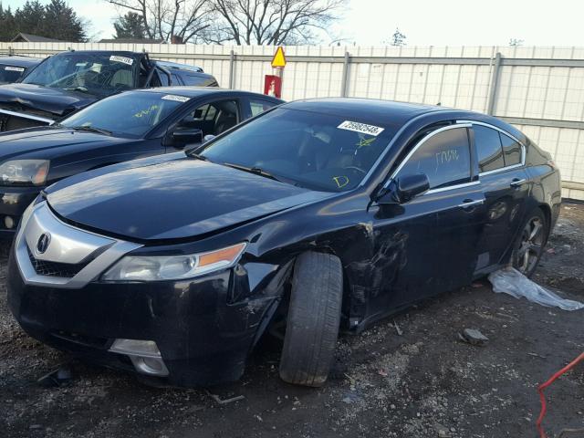 19UUA9F5XAA009436 - 2010 ACURA TL BLACK photo 2