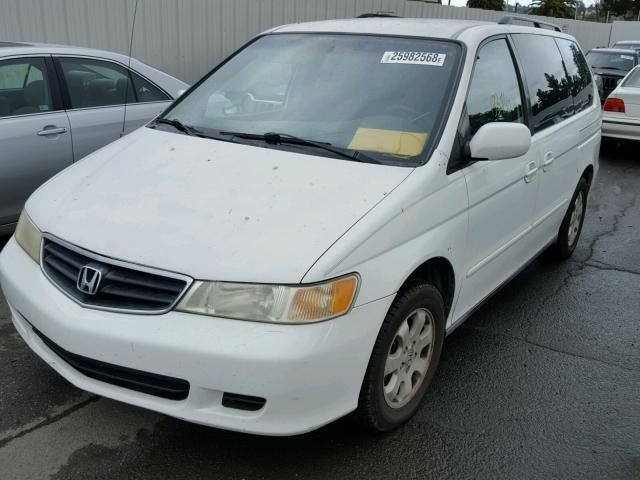 5FNRL18683B066928 - 2003 HONDA ODYSSEY EX WHITE photo 2