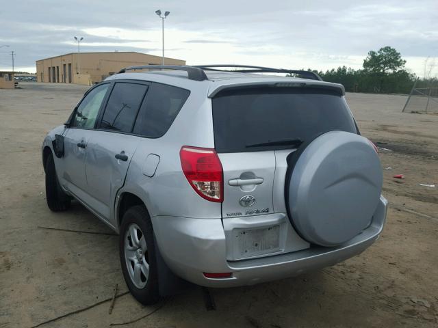 JTMBD33V375071387 - 2007 TOYOTA RAV4 GRAY photo 3