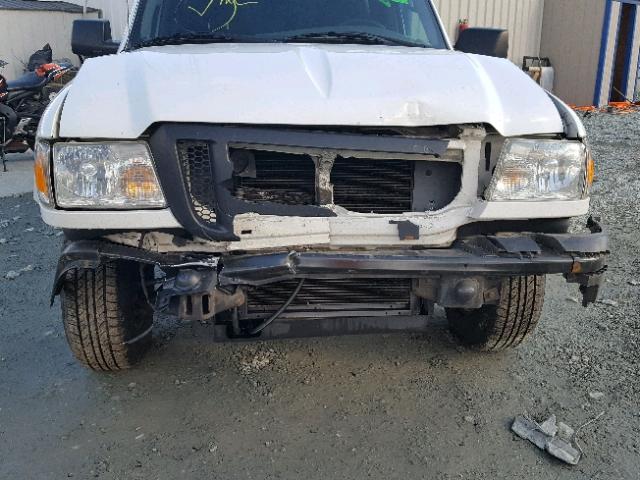 1FTKR1AE8BPA49844 - 2011 FORD RANGER WHITE photo 9