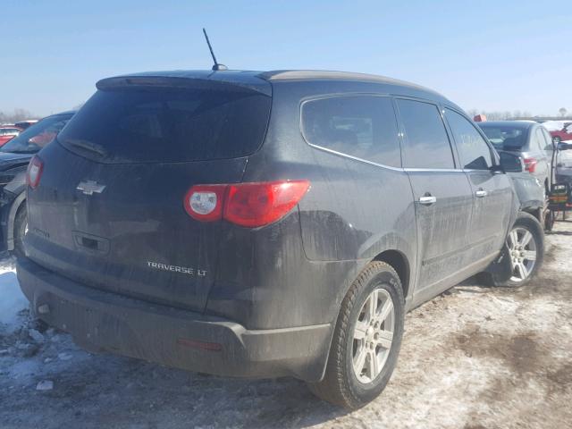 1GNEV23D69S140225 - 2009 CHEVROLET TRAVERSE L BLACK photo 4