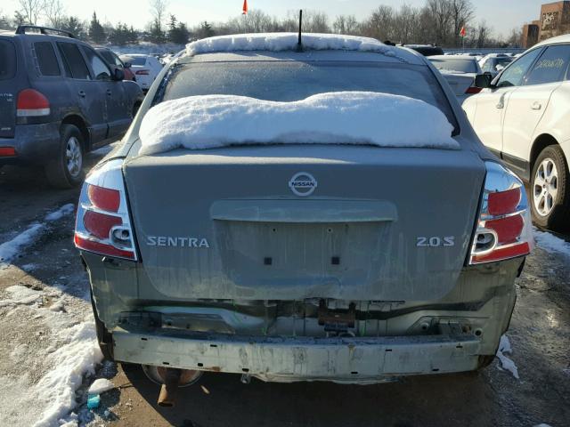 3N1AB61E37L699409 - 2007 NISSAN SENTRA 2.0 GREEN photo 9