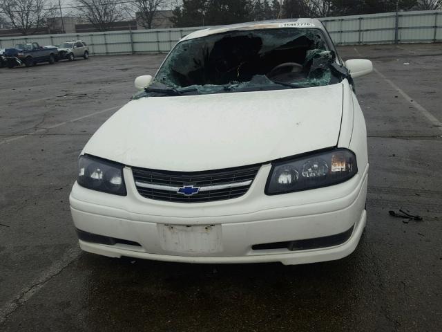 2G1WH52K049368262 - 2004 CHEVROLET IMPALA LS WHITE photo 10